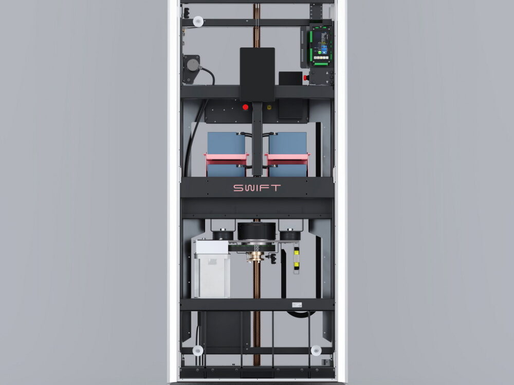 daya listrik lift rumah Swift hanya 900 watt