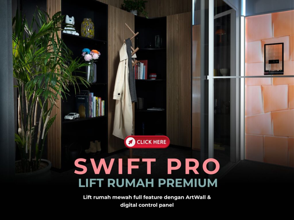 lift rumah elevator premium full glass mewah