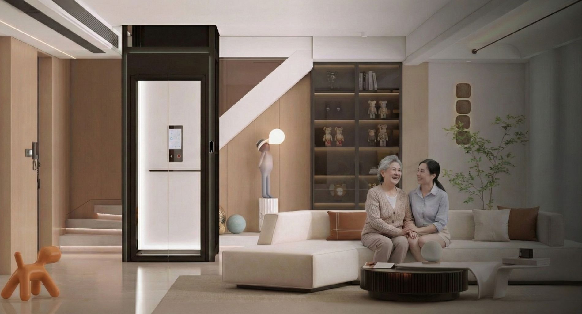 daya listrik lift rumah hemat energi