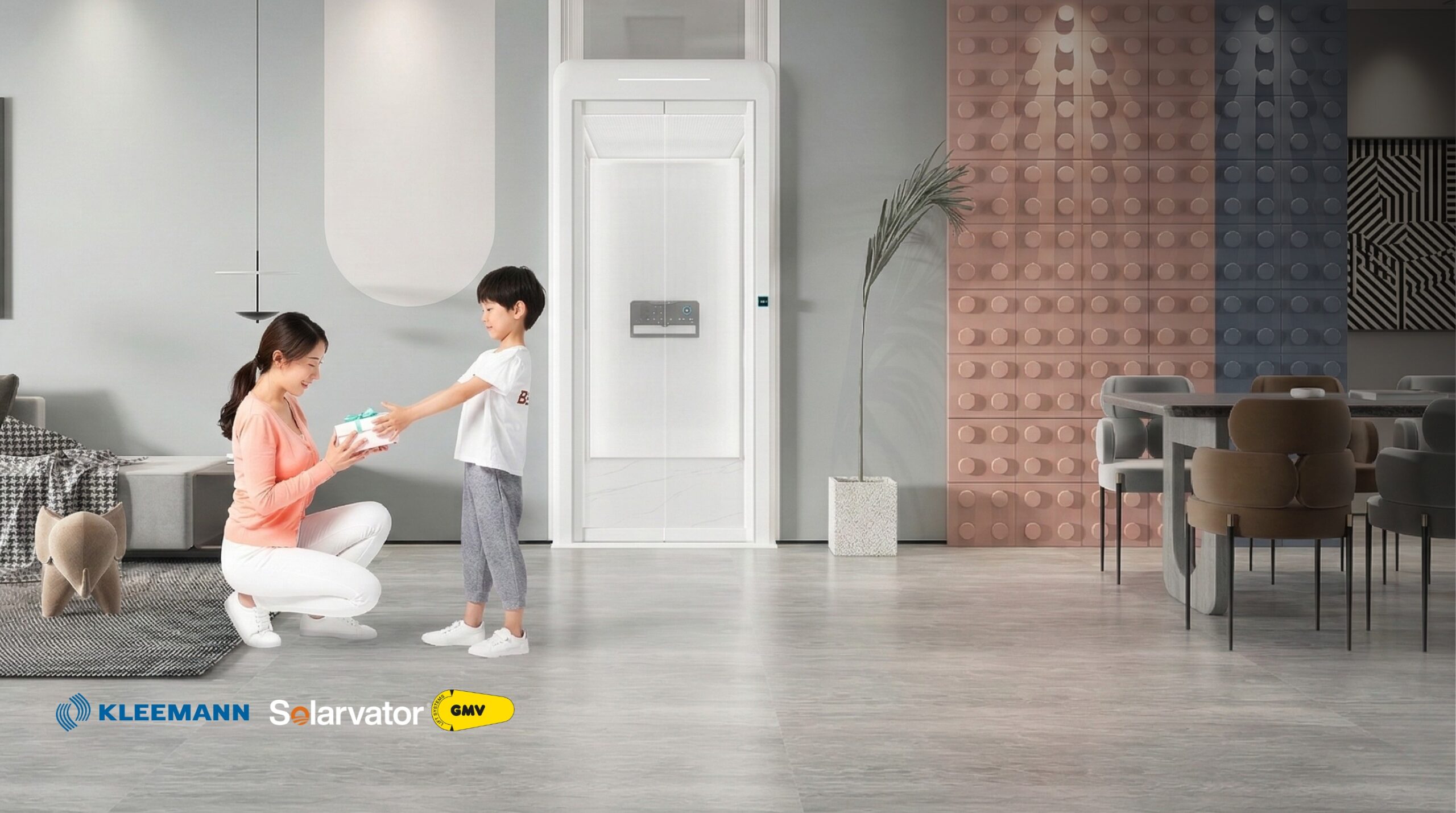 lift rumah 4 lantai murah modern aman