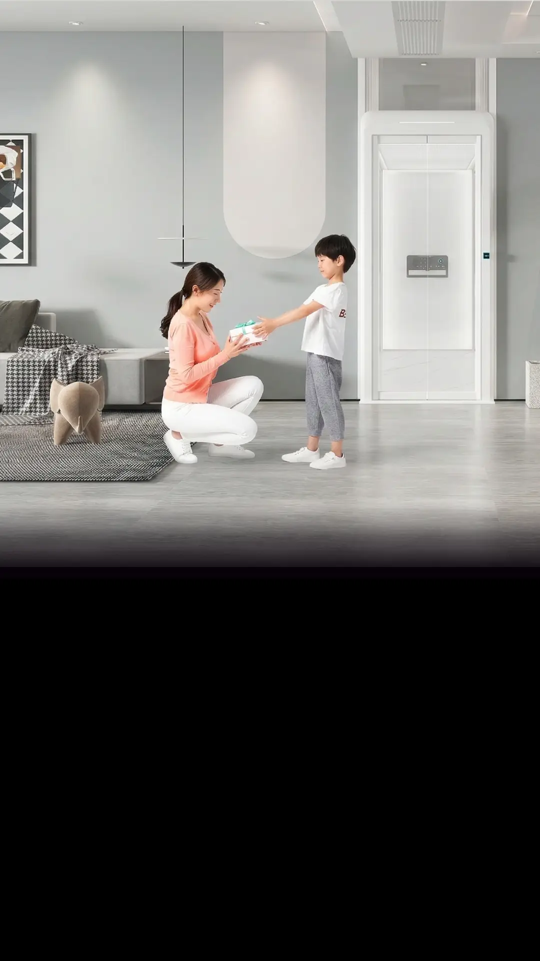 lift rumah keluarga indonesia, aman ekonomis hemat listrik