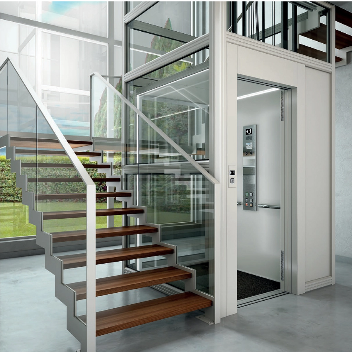 lift rumah dengan pit minimalis by eurolifts group